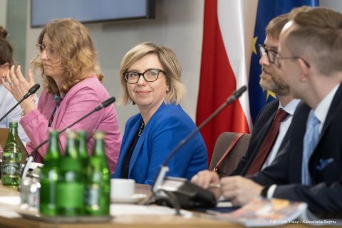 Prof. Katarzyna Radzik-Maruszak na konferencji w Sejmie