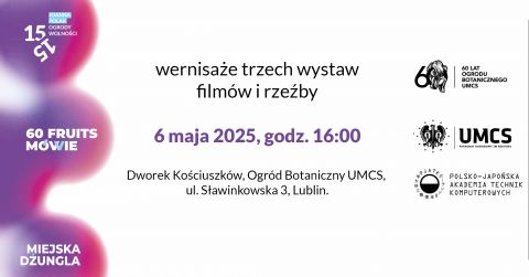 Wernisaże trzech wystaw filmów i rzeźby z cyklu mistrz i...