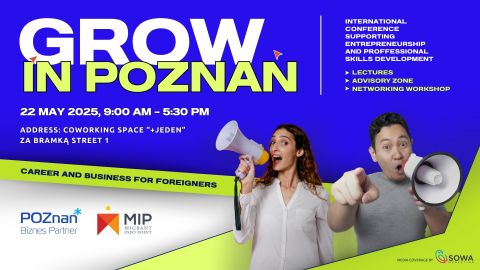 Weź udział w konferencji "Grow in Poznan"