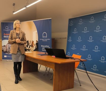 Prof. J. Kozłowska-Doda w Europejskim Uniwersytecie...