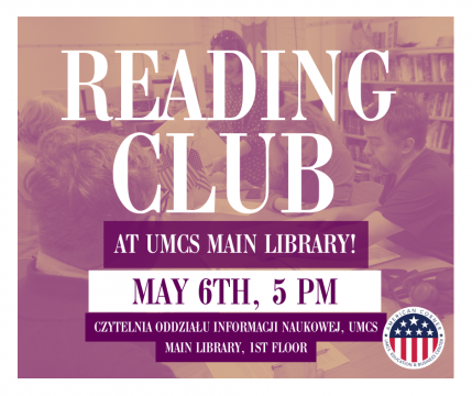 American Corner Reading Club with Dominika 