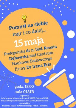 Spotkanie z przedstawicielką firmy Dr Irena Eris 