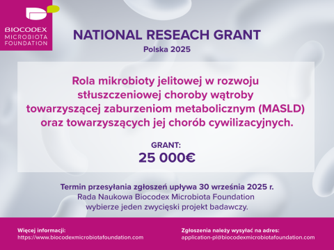 Rusza nabór do konkursu badawczego Biocodex Microbiota...