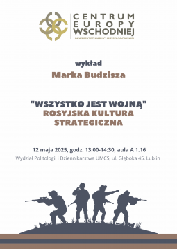 Wykład Marka Budzisza -  publicysty, historyka, dziennikarza