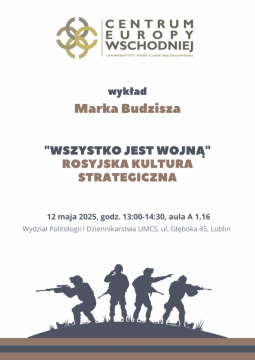 Wykład Marka Budzisza - publicysty, historyka, dziennikarza
