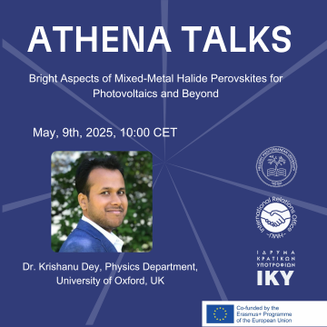 ATHENA Talk: Bright Aspects of Mixed-Metal Halide...