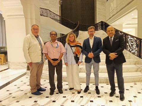 Wizyta delegacji UMCS na Adamas University w Kalkucie