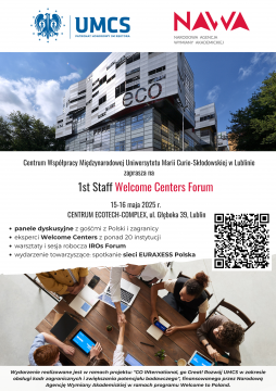 1st Staff Welcome Centers Forum
