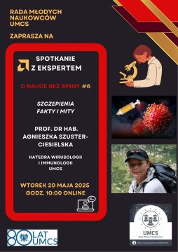 "Szczepienia - fakty i mity" - wykład prof....