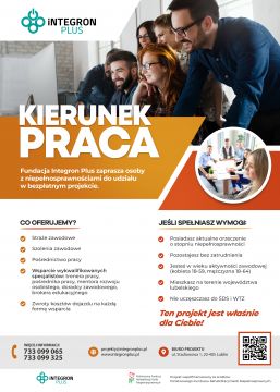 Zapisy do projektu: Kierunek praca