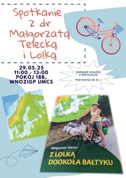 Spotkanie z dr Małgorzatą Telecką i Lolką - promocja...