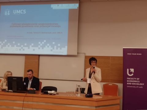 Udział prof. Teresy Bednarczyk w międzynarodowej...