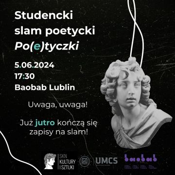 Studencki slam poetycki Po(e)tyczki
