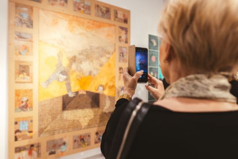 Wernisaż wystawy prof. Jacka Wojciechowskiego: fotorelacja