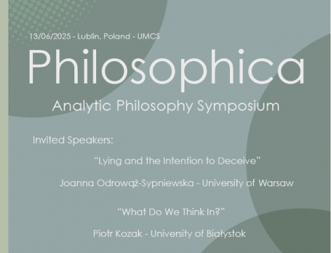 Philosophica: Analytic Philosophy Symposium