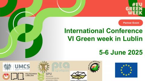 Międzynarodowa Konferencja VI EU Green Week - program i...