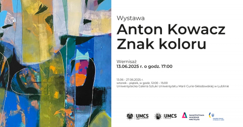 Znak koloru | wystawa Antona Kowacza 