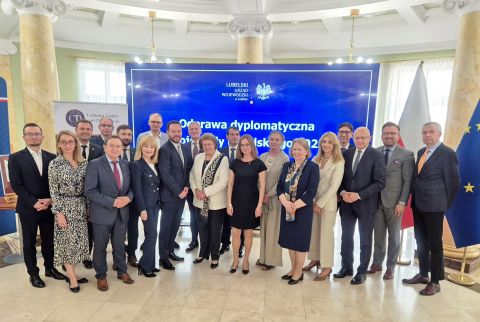 Odprawa Dyplomatyczna Wojewody Lubelskiego z udziałem...