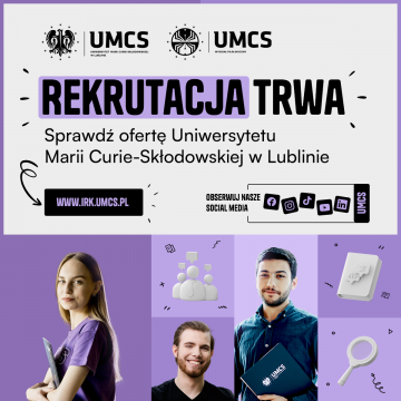 Rekrutacja na studia trwa!
