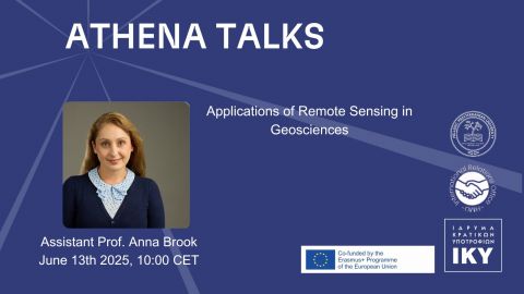 ATHENA Talk: Applications of Remote Sensing in Geosciences