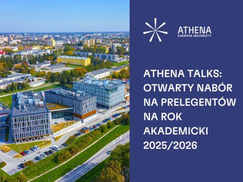 Zostań prelegentem na ATHENA Talks