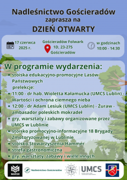 Dzień Otwarty Nadleśnictwa Gościeradów