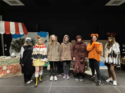 Przedstawienie teatralne „Miś Rymcimci”