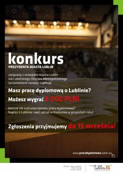 Konkurs na najlepszą pracę dyplomową - XVI edycja