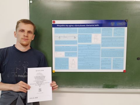 Sukces naszego studenta w konkursie!