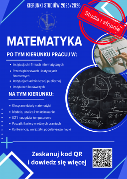 Matematyka na Wydziale MFiI!