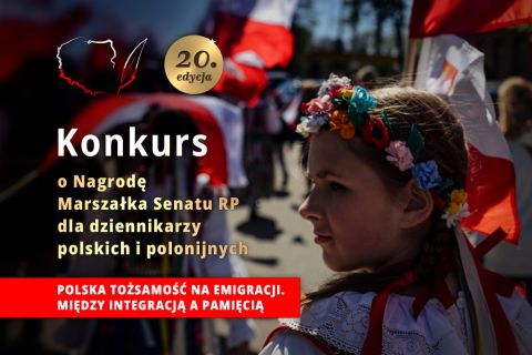 Konkurs o Nagrodę Marszałka Senatu RP dla dziennikarzy...