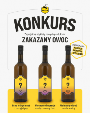 Konkurs graficzny „Zakazany owoc” – zaprojektuj etykiety...