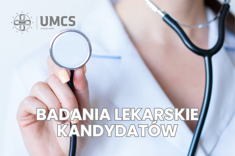 Badania lekarskie dla kandydatów na studia