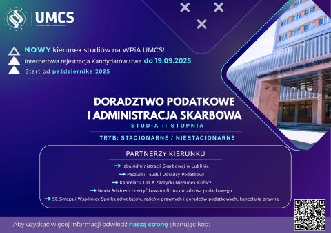 Sieć partnerów kierunku Doradztwo podatkowe i...