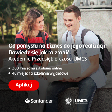 Szkolenie Santander │ Akademia Przedsiębiorczości UMCS...