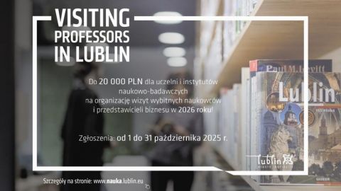Visiting Professors in Lublin - nabór wewnętrzny fiszek w...