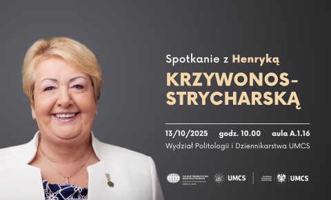 Spotkanie z Henryką Krzywonos-Strycharską