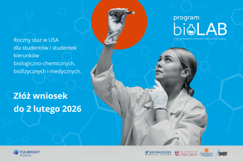 Trwa nabór do programu stażowego BioLAB 2026-27