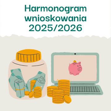 Harmonogram wnioskowania o świadczenia dla studentów...