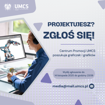 Centrum Promocji UMCS poszukuje graficzek i grafików