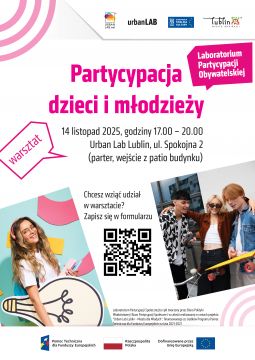 Weź udział w szkoleniu Partycypacja dzieci i młodzieży