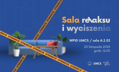 Zaproszenie na otwarcie wydziałowej sali relaksu