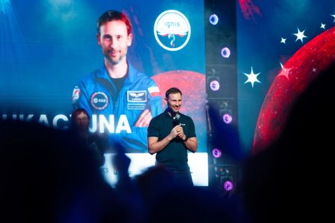 Kosmiczne emocje podczas spotkania ze Sławoszem...