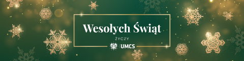 Christmas greetings from the Rector of UMCS (in English)
