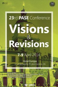 XXIII konferencja PASE: Visions and revisions