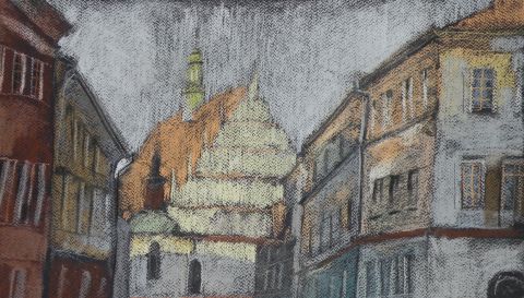 Z Lublina III, suchy pastel, 40x60 cm, 2017.JPG