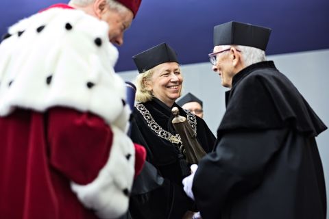 Odnowienie doktoratu prof. Wiesława Skrzydły