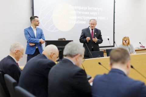 Delegacja Związku Rektorów Uczelni Ukrainy z wizytą w...