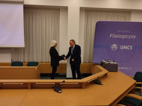 Prof. Feliks Czyżewski honorowym członkiem Towarzystwa...