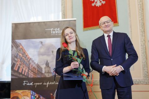 Medal Prezydenta Miasta Lublin dla prof. Małgorzaty...
